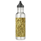 Goldfolie Edelstahlflasche (Rechts)