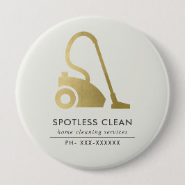 GOLDFOLIE EINFACHER VAKUUM CLEANER CLEANER SERVICE BUTTON