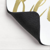 Goldfolie entspannen sich mousepad (Ecke)