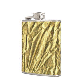 Goldfolie Flachmann (Links)