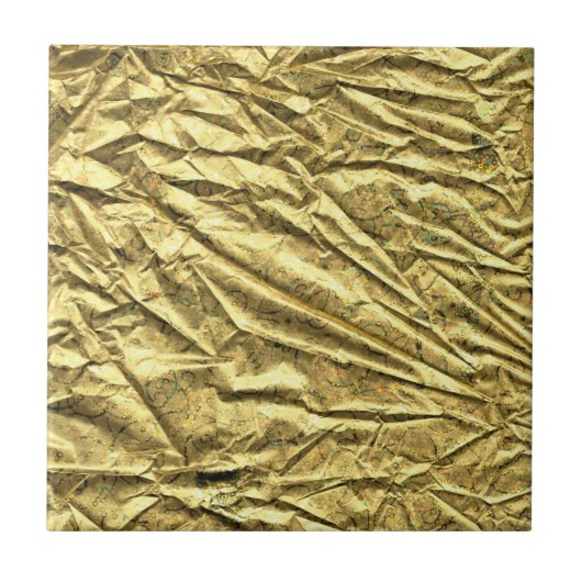 Goldfolie Fliese (Vorderseite)