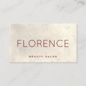 Goldfolie für elegante Imitate Visitenkarte (Vorderseite)