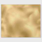 Goldfolie Geschenkpapier (Flach)