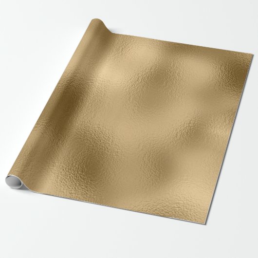 Goldfolie Geschenkpapier (Ungerollt)