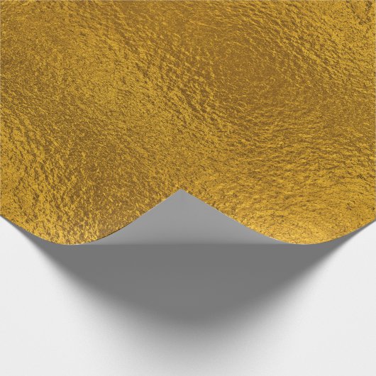 Goldfolie  geschenkpapier (Ecke)