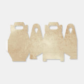 Goldfolie Geschenkschachtel (Ungefaltet)