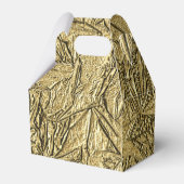 Goldfolie Geschenkschachtel (Rückseite)