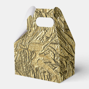 Goldfolie Geschenkschachtel