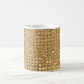 Goldfolie, Glitzer nahtlose Textur. Kaffeetasse (Mittel)