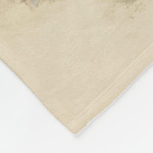 Goldfolie II Fleecedecke (Ecke)