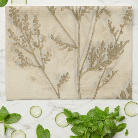 Goldfolie II Geschirrtuch (Gefaltet)