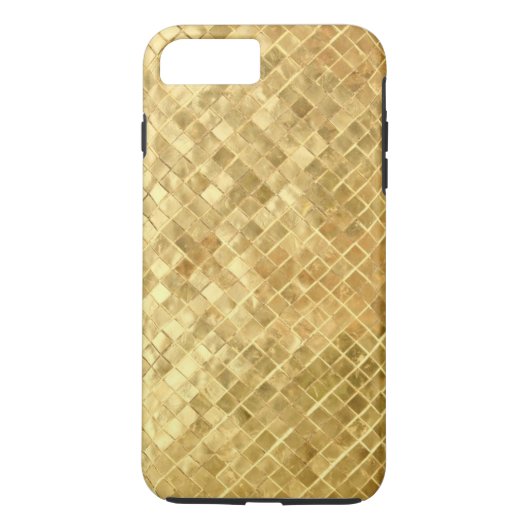 Goldfolie iPhone 7 Plusfall Case-Mate iPhone Hülle (Rückseite)