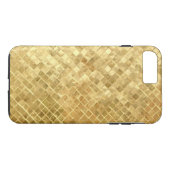 Goldfolie iPhone 7 Plusfall Case-Mate iPhone Hülle (Rückseite (Horizontal))