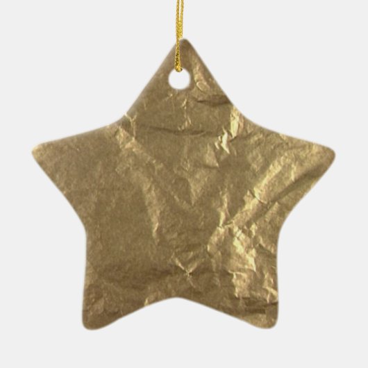 Goldfolie Keramikornament (Vorne)