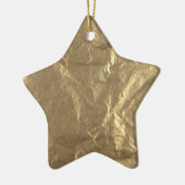 Goldfolie Keramikornament (Links)