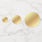 Goldfolie Konfetti (Vorderseiten)