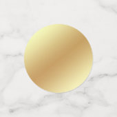 Goldfolie Konfetti (Klein Vorderseite)