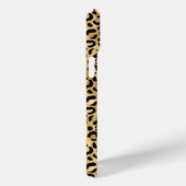 Goldfolie-Leopardenprint Monogramm Case-Mate iPhone Hülle (Rückseite / Rechts)