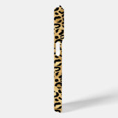 Goldfolie-Leopardenprint monogrammiert Case-Mate iPhone Hülle (Rückseite / Rechts)