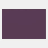 Goldfolie Lila Geschenkpapier Set (Vorderseite 3)