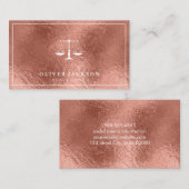 Goldfolie | Metallic Visitenkarte (Vorne/Hinten)