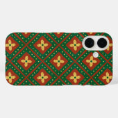 Goldfolie Motley Diamond Blume Elf Case-Mate iPhone Hülle (Rückseite (Horizontal))