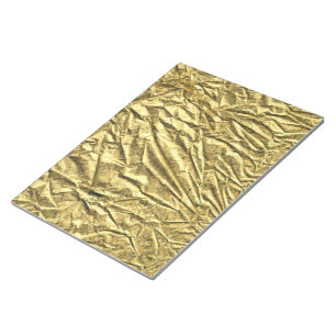 Goldfolie Notizblock