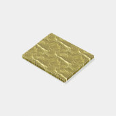 Goldfolie Post-it Klebezettel (angewinkelt)