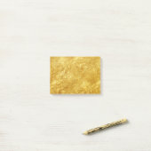 Goldfolie Post-it Klebezettel (Auf Schreibtisch)