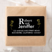 Goldfolie Rose Blume Wasserzeichen (Insitu)