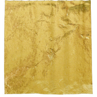 Goldfolie: Shiny Abstrakt Texture Duschvorhang