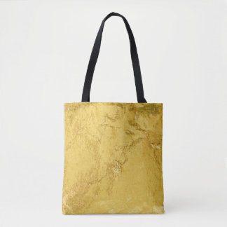 Goldfolie: Shiny Abstrakt Texture Tasche