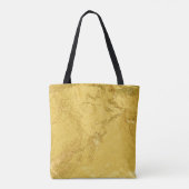 Goldfolie: Shiny Abstrakt Texture Tasche (Rückseite)
