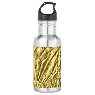 Goldfolie Trinkflasche
