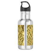 Goldfolie Trinkflasche (Rückseite)