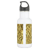 Goldfolie Trinkflasche (Rückseite)