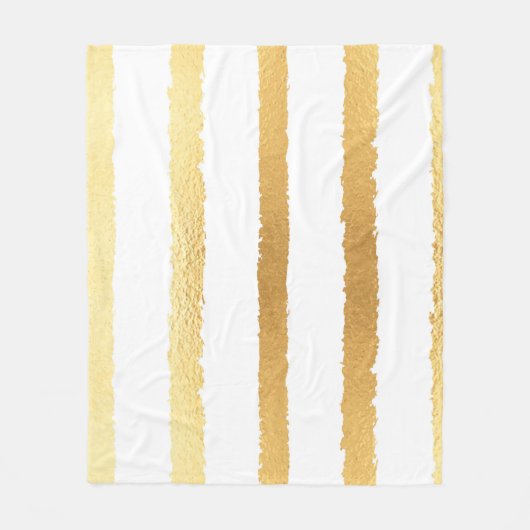 Goldfolie, Vintag nahtlos. Fleecedecke (Vorderseite)