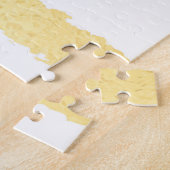 Goldfolie, Vintag nahtlos. Puzzle (Seite)