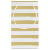 Goldfolien-glatte Geschenk-Tasche Kleine Geschenktüte (Rückseite)