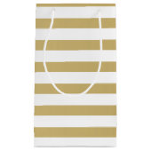 Goldfolien-glatte Geschenk-Tasche Kleine Geschenktüte (Vorderseite)