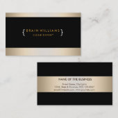 Goldfolien-Imitat-Netz-Computer-berufliches Visitenkarte (Vorne/Hinten)