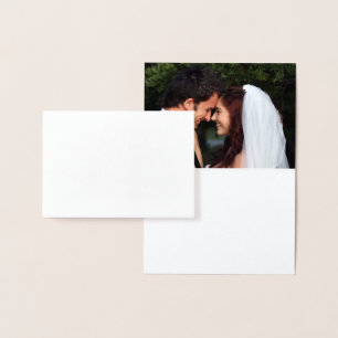 Goldfolien-Lotos-Blumen-Foto danken Ihnen zu Folienkarte