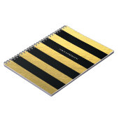 Goldfolien-Notizbuch Notizblock (Linke Seite)