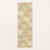 Goldfolien-Übungsmatte Yogamatte (Vorderseite)