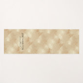 Goldfolien-Übungsmatte Yogamatte (Vorderseite (Horizontal))