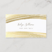 Goldfolienanstriche für Visitenkarten Visitenkarte (Vorderseite)