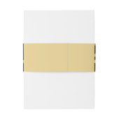 Goldfolieneffekt Geometrisches Hochzeitstil Einladungsbanderole (Rückseitenbeispiel)