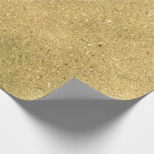 Goldfolienpapier Geschenkpapier (Ecke)