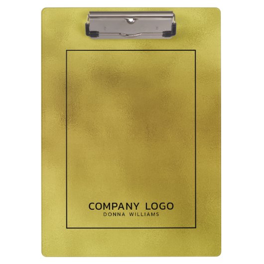 Goldfolienuntergrund für riesengroße Imitate Klemmbrett (Vorderseite)