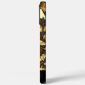 Goldfragmente auf dunkler Oberfläche Case-Mate iPhone Hülle (Rückseite / Links)